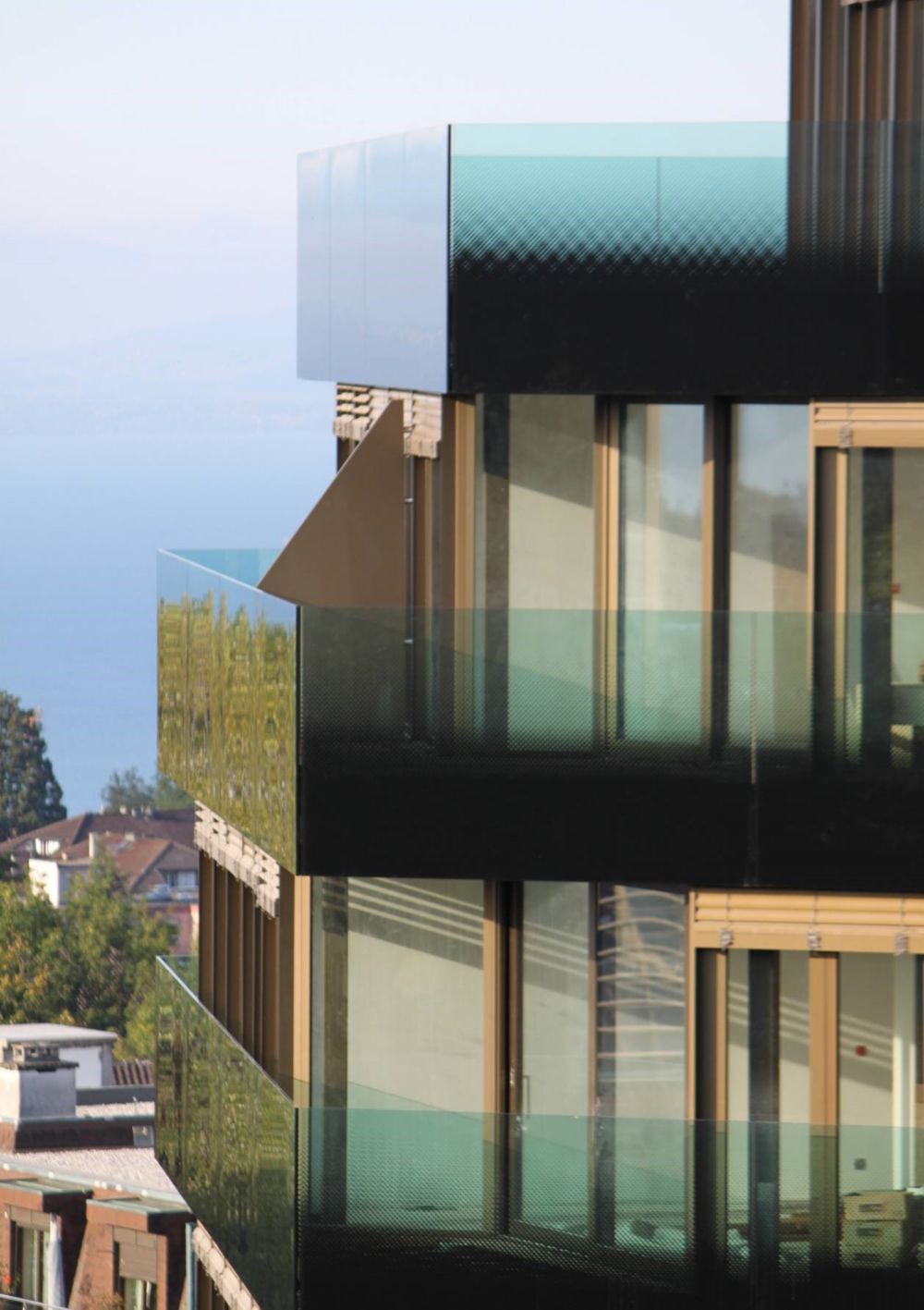 Replacing mass colored glass with Earth Tones 